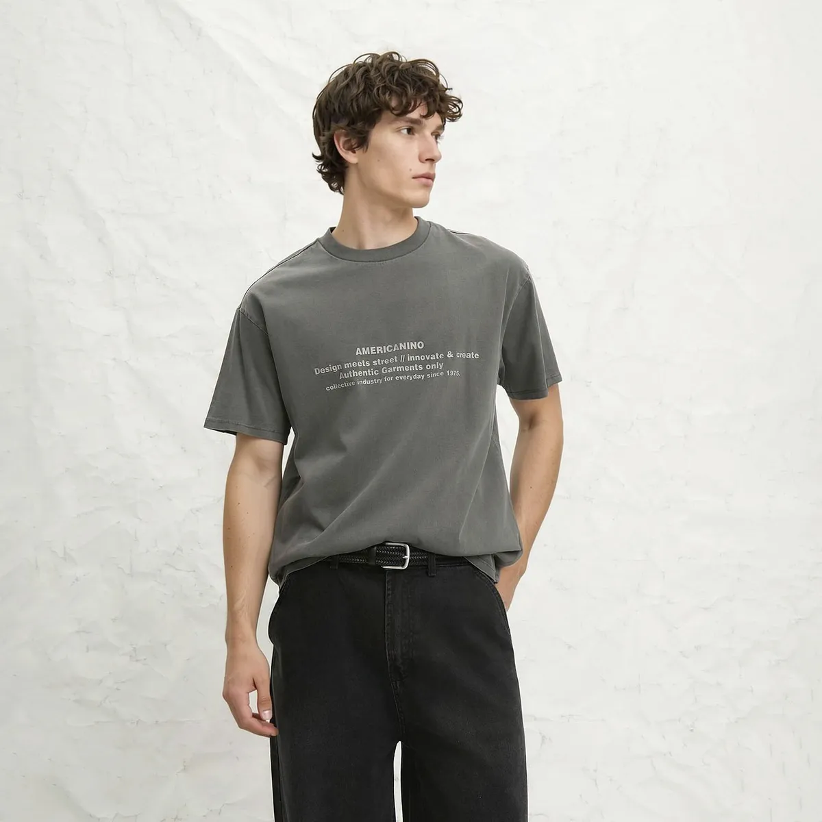 AMERICANINO - Polera Algodón Hombre Americanino