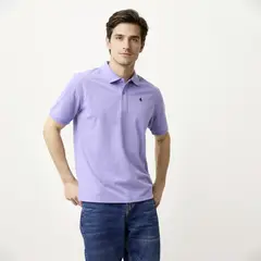 NEWPORT - Polera Manga Corta Algodón Hombre
