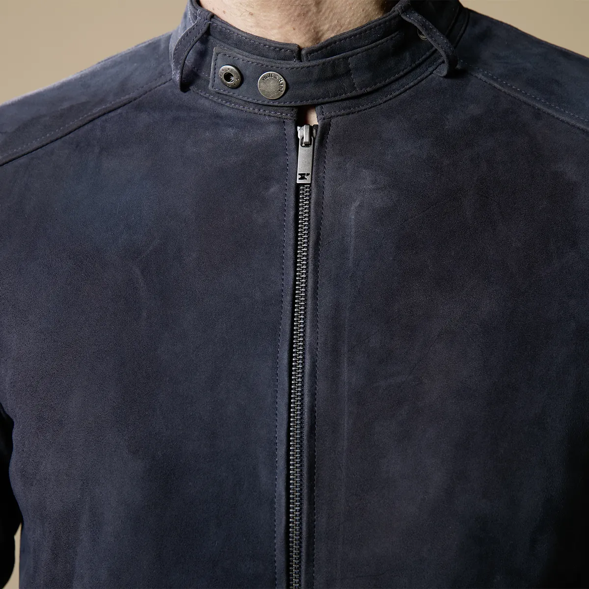 WOLF&HANK - Chaqueta De Cuero Hombre Wolf&Hank