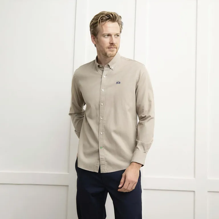 Camisa Tencel Hombre