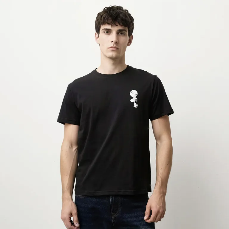 Polera Algodón Snoopy Hombre