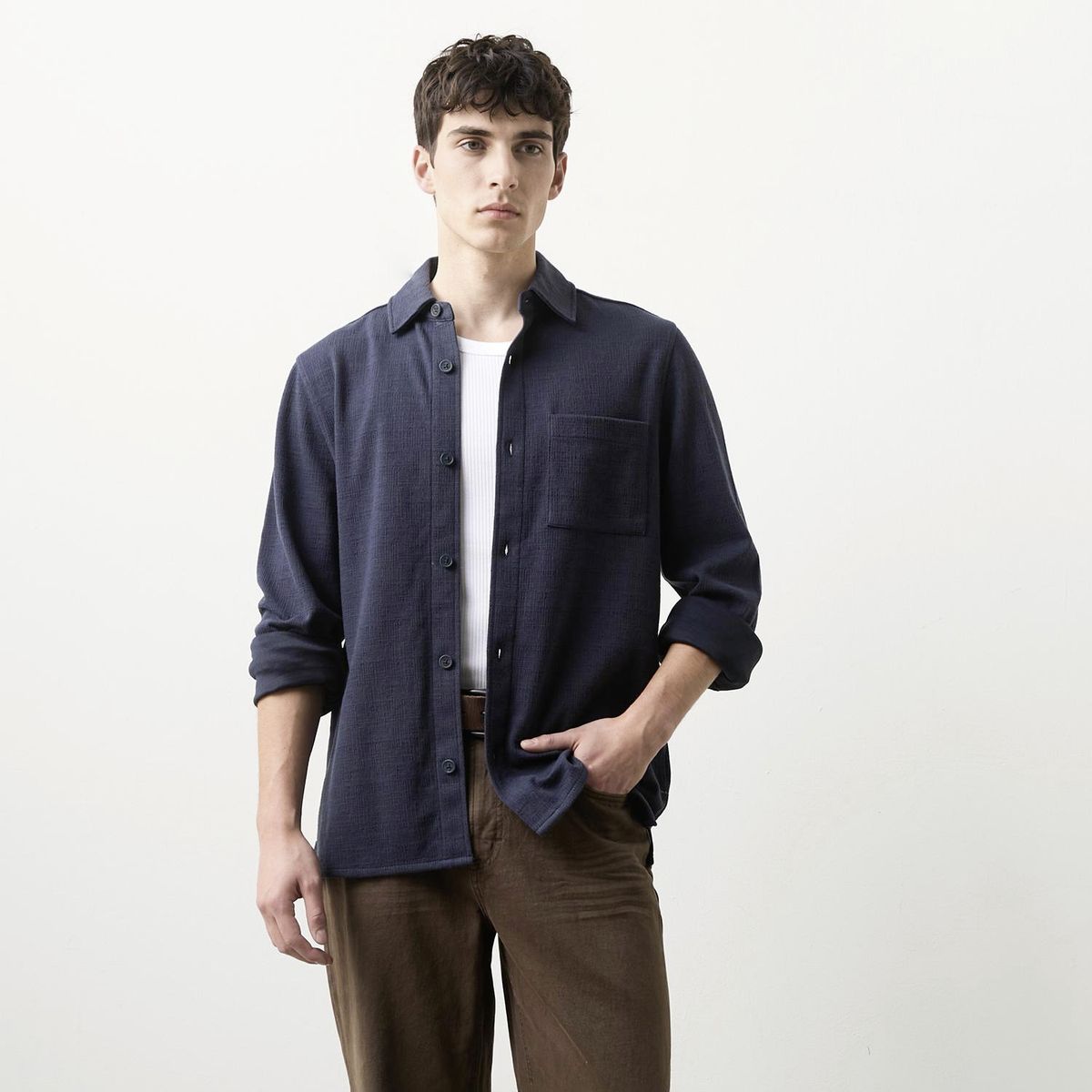 BASEMENT - Camisa Hombre Basement