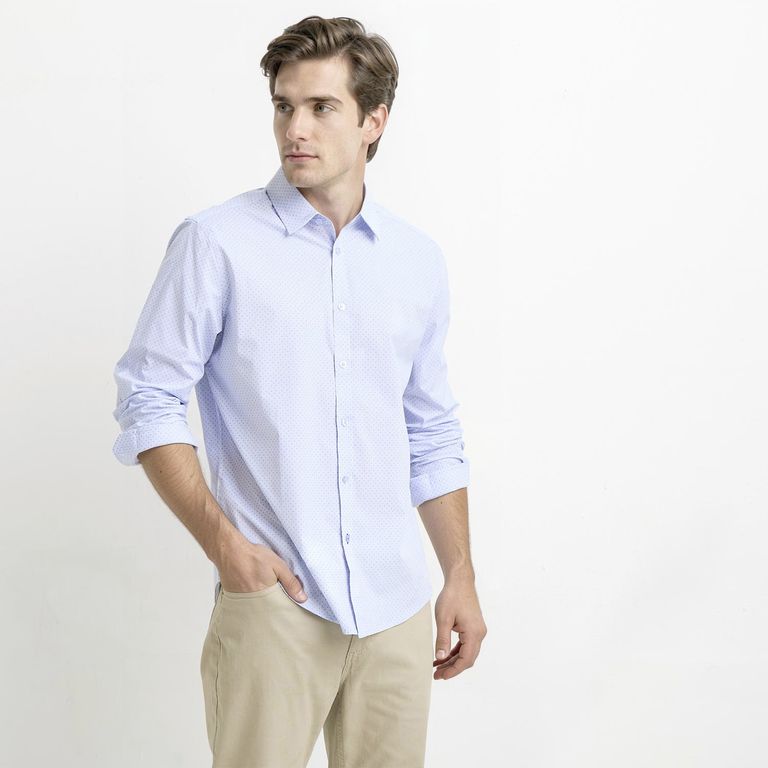 Camisa Manga Larga Hombre