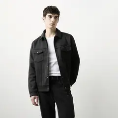 BASEMENT - Chaqueta Efecto Ante Hombre