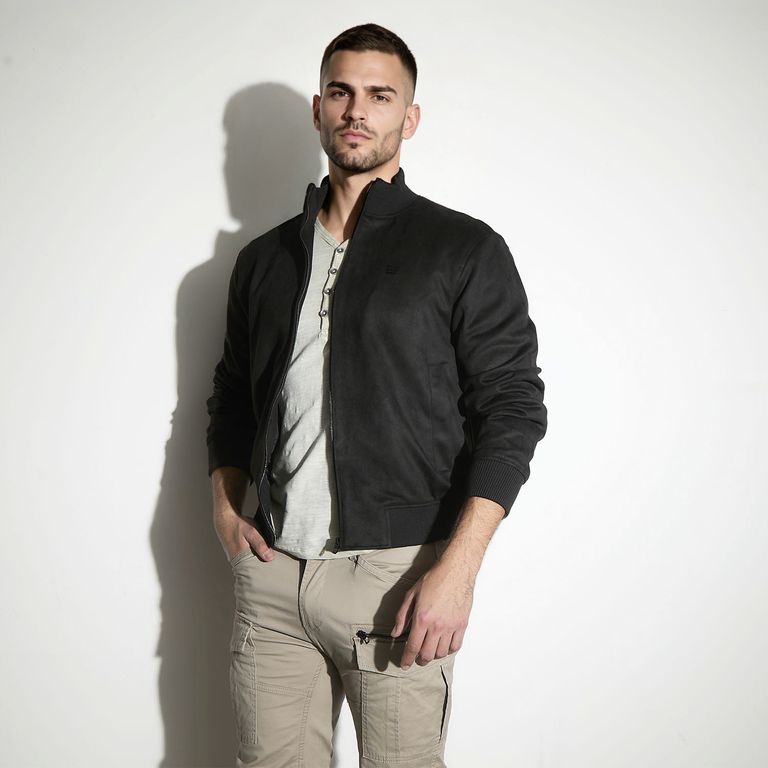 MOSSIMO Chaqueta Efecto Cuero Hombre