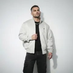 MOSSIMO - Chaqueta Efecto Cuero Hombre