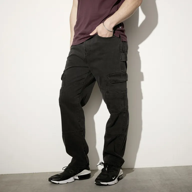 Jeans Cargo Carpintero Hombre