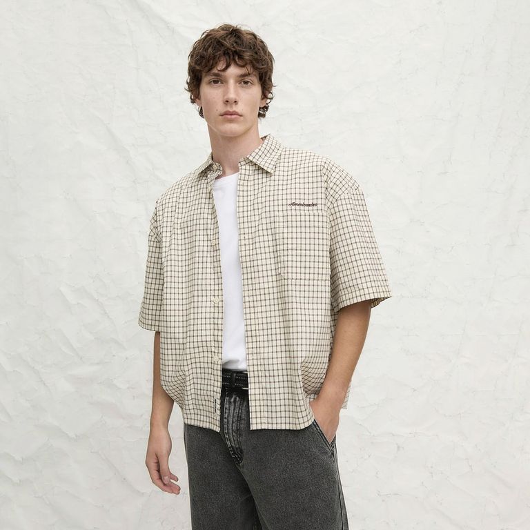 Camisa Algodón Hombre