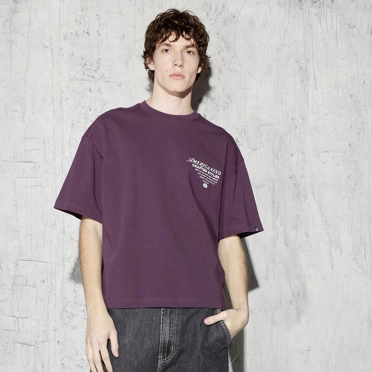 AMERICANINO - Polera Algodón Hombre Americanino