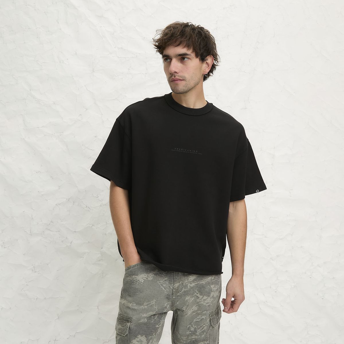 AMERICANINO - Polera Algodón Hombre Americanino