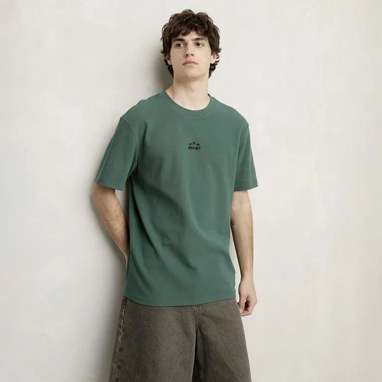 Polera Manga Corta Algodón Hombre