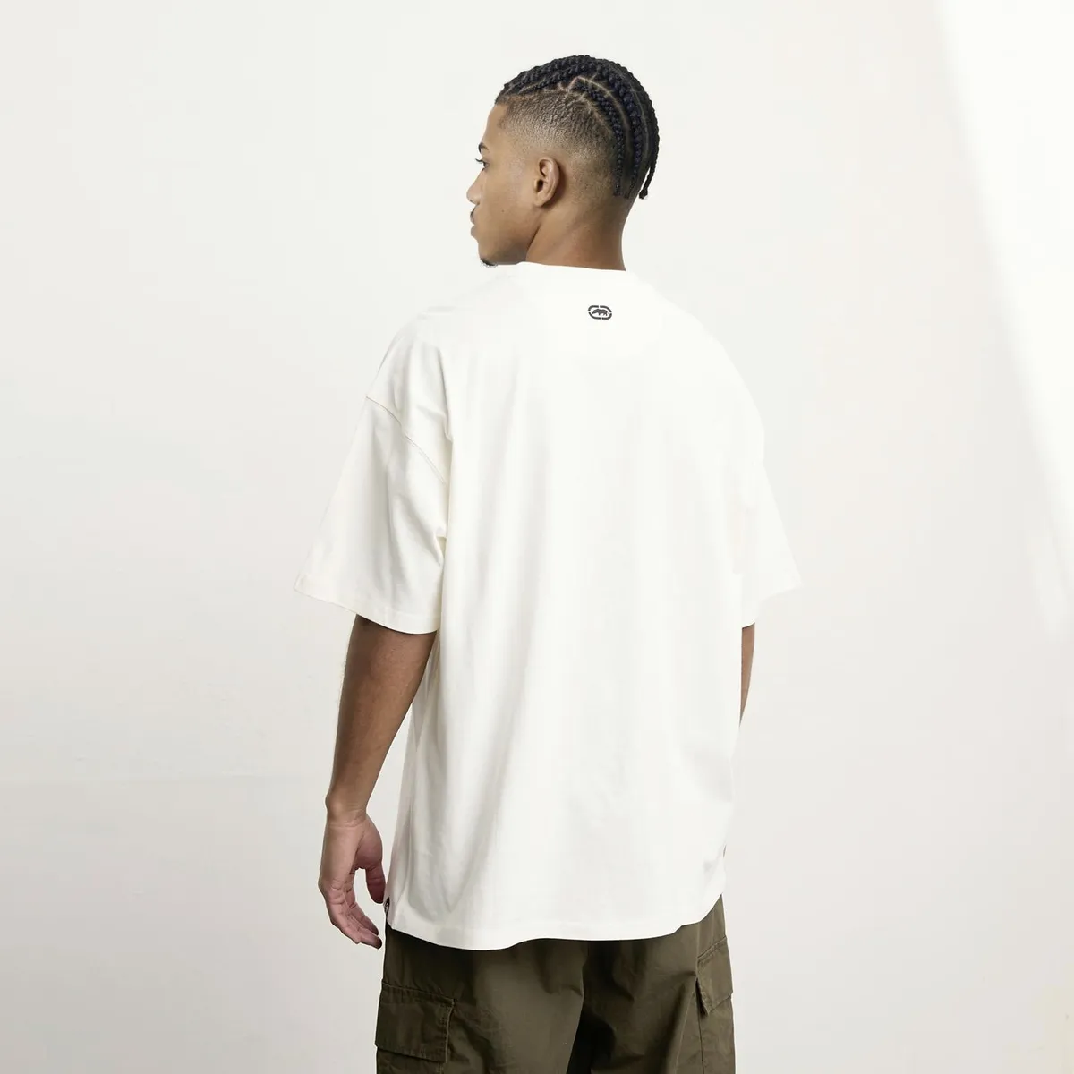 ECKO - Polera Manga Corta Oversize Algodón Hombre Ecko
