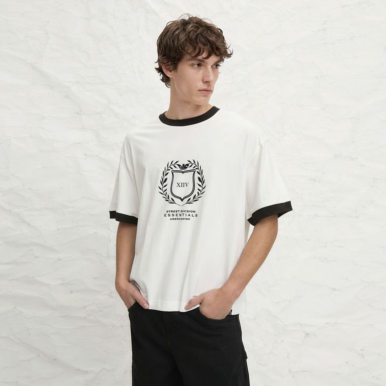 AMERICANINO Polera Algodón Hombre