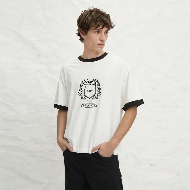 AMERICANINO Polera Algodón Hombre