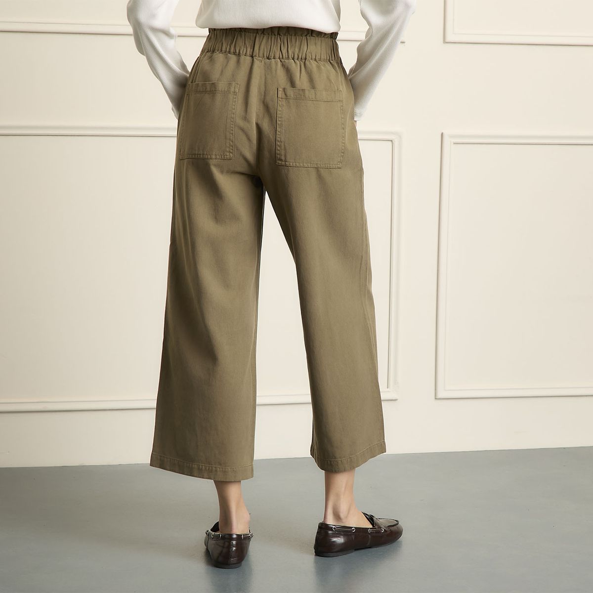 BASEMENT - Pantalón Culotte Mujer Basement
