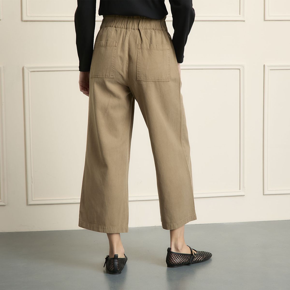 BASEMENT - Pantalón Culotte Mujer Basement