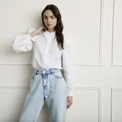 BASEMENT - Blusa Rayas Mujer