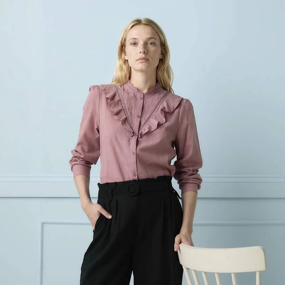 ELLE - Blusa Mujer Elle