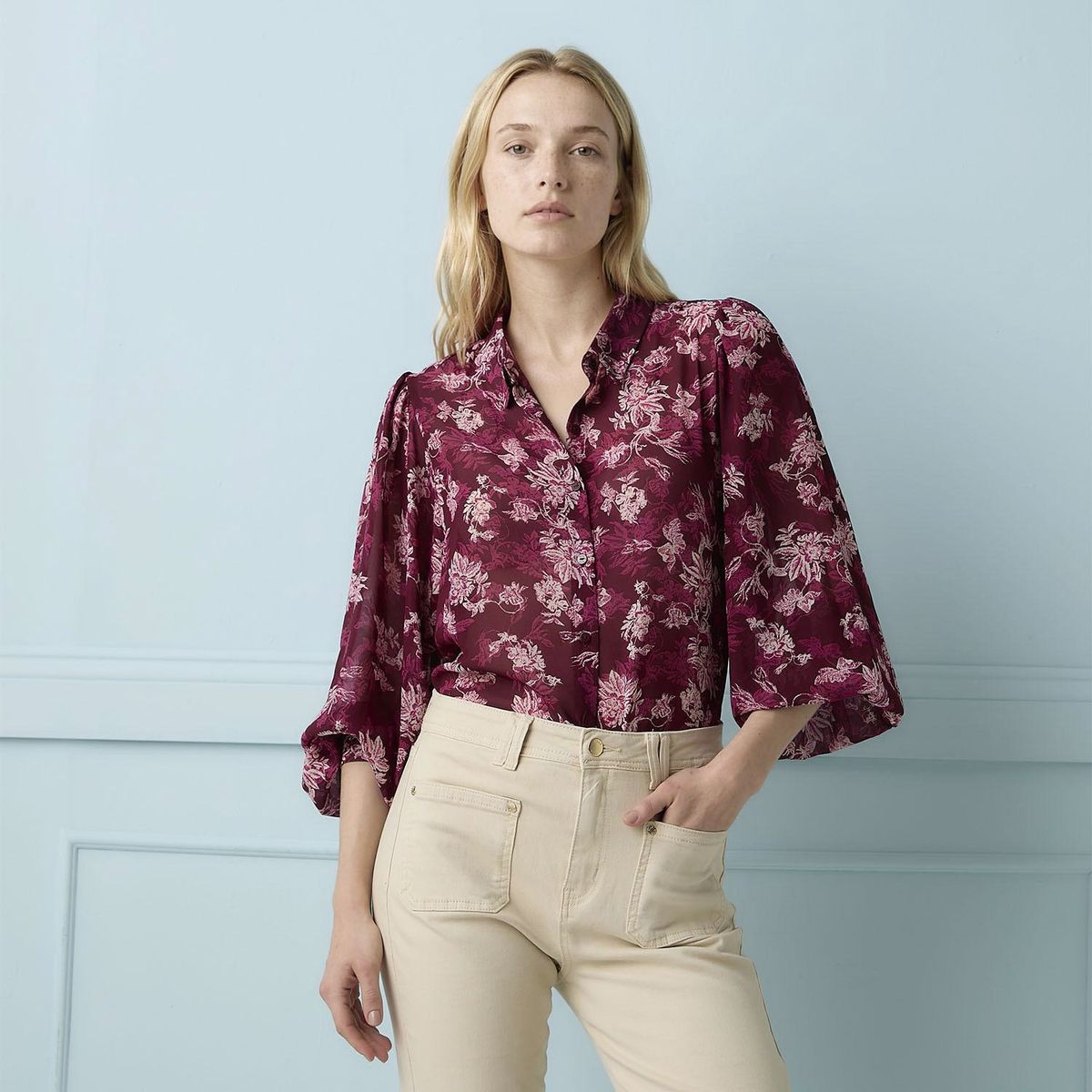 ELLE - Blusa Mujer Elle