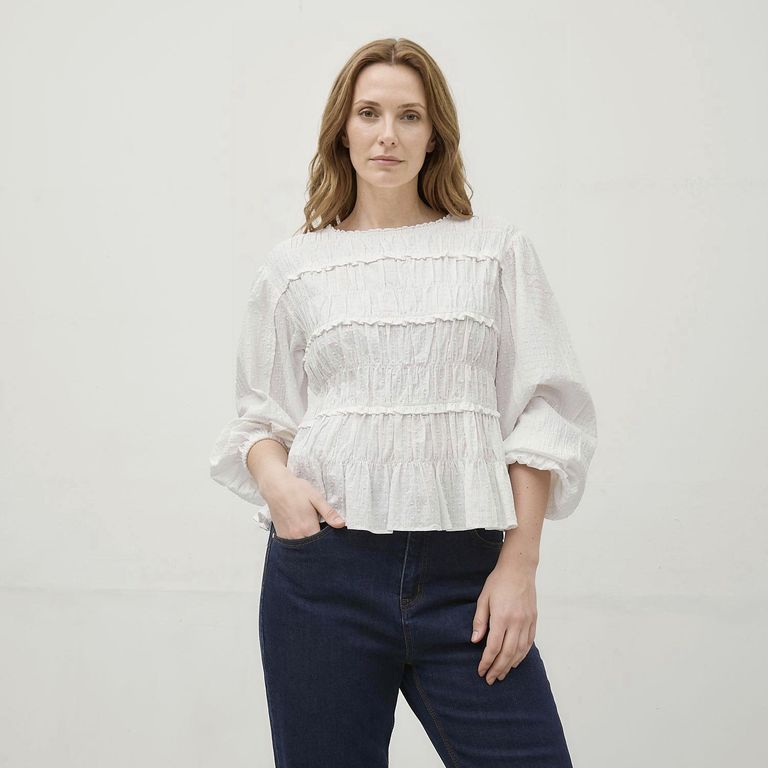 Blusa Manga Larga Mujer