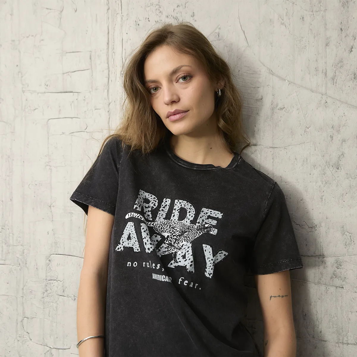 AMERICANINO - Polera Logo Mujer Americanino