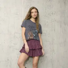 AMERICANINO - Polera Logo Mujer