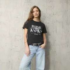 AMERICANINO - Polera Logo Mujer