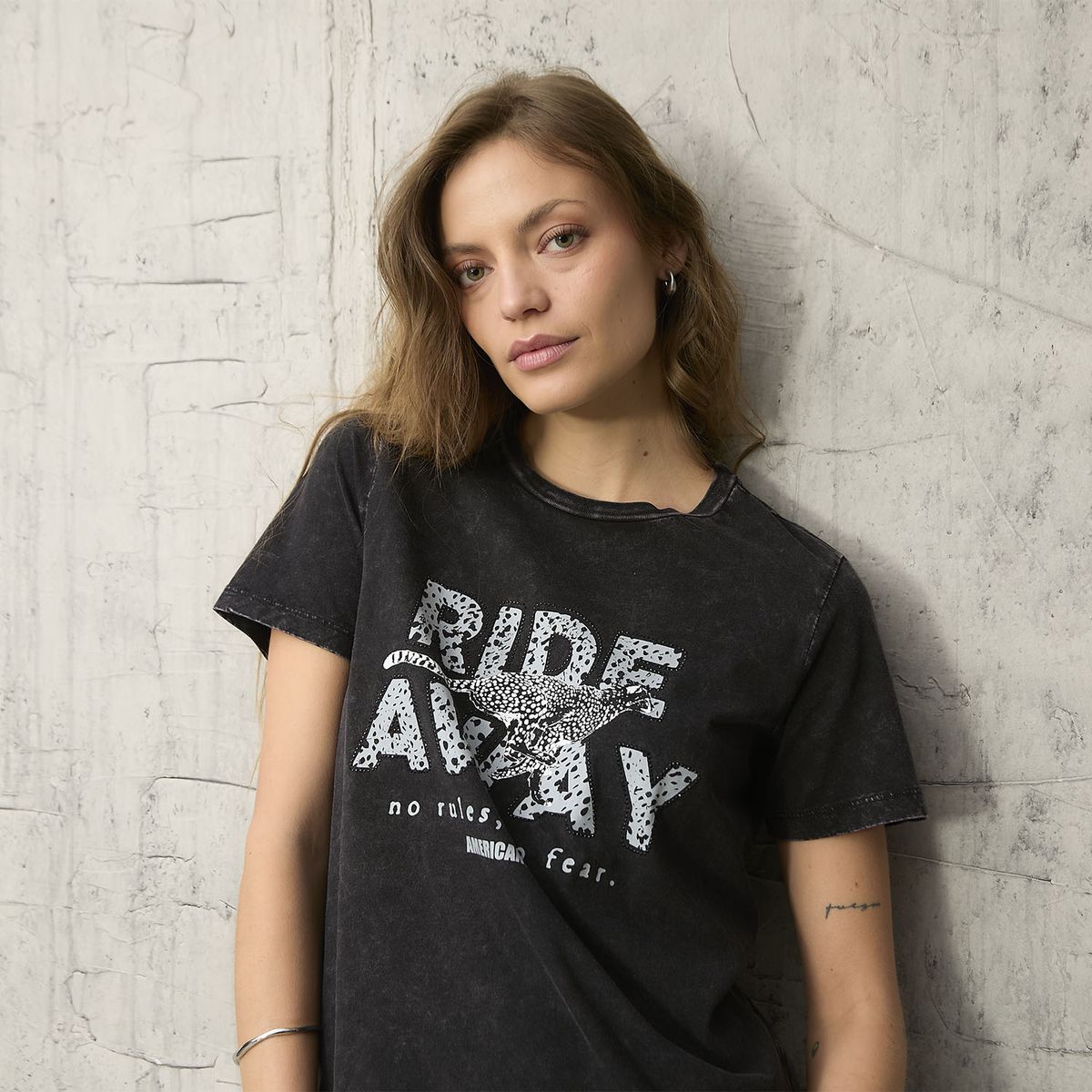AMERICANINO - Polera Logo Mujer Americanino