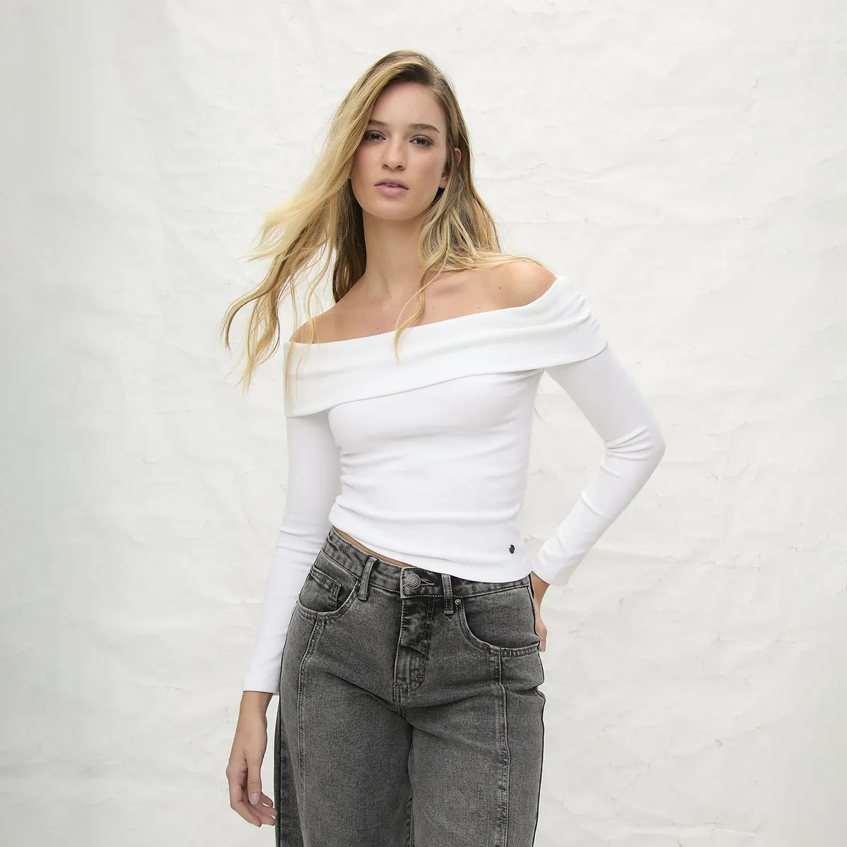 AMERICANINO - Polera Manga Larga Mujer Americanino