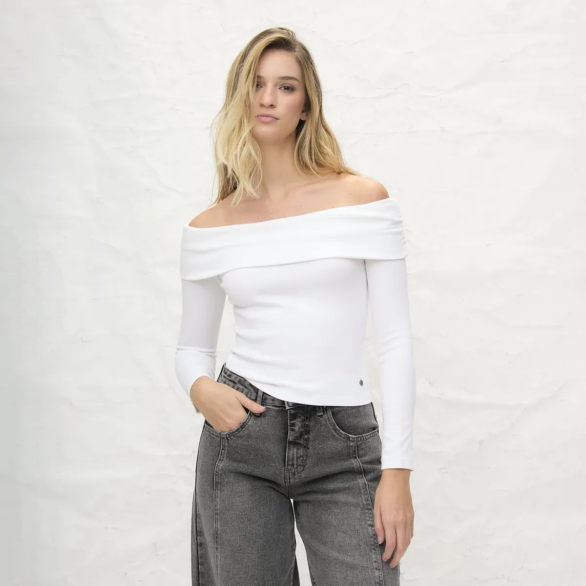 AMERICANINO - Polera Manga Larga Mujer Americanino