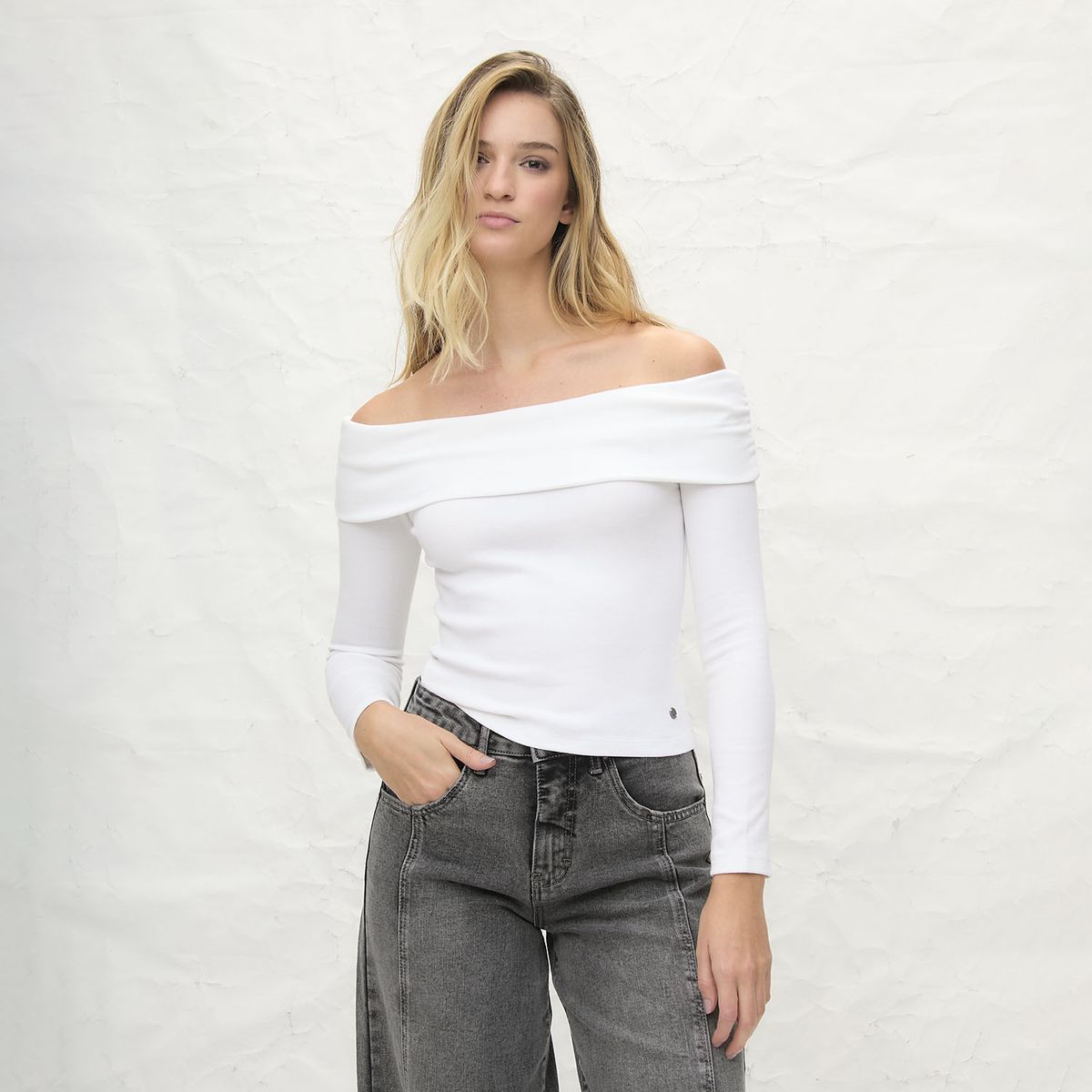 AMERICANINO - Polera Manga Larga Mujer Americanino