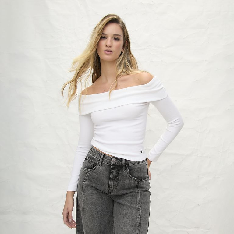 Polera Manga Larga Mujer