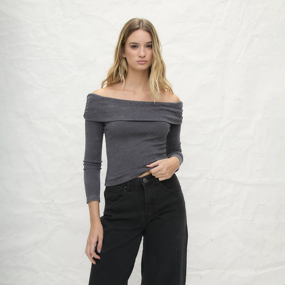 AMERICANINO - Polera Manga Larga Mujer Americanino