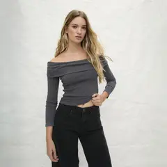 AMERICANINO - Polera Manga Larga Mujer