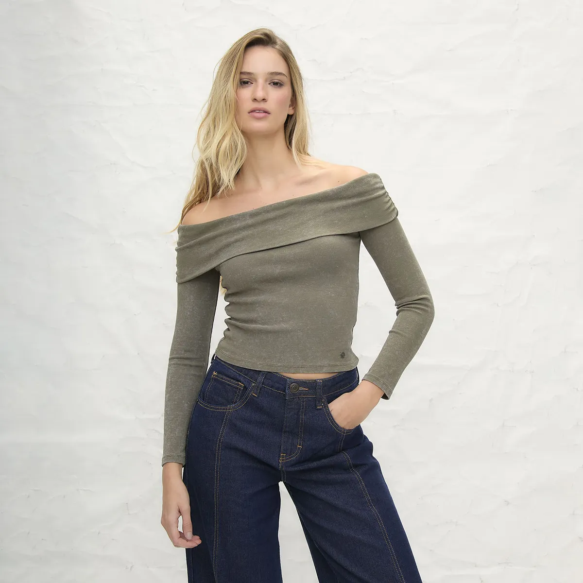 AMERICANINO - Polera Manga Larga Mujer Americanino