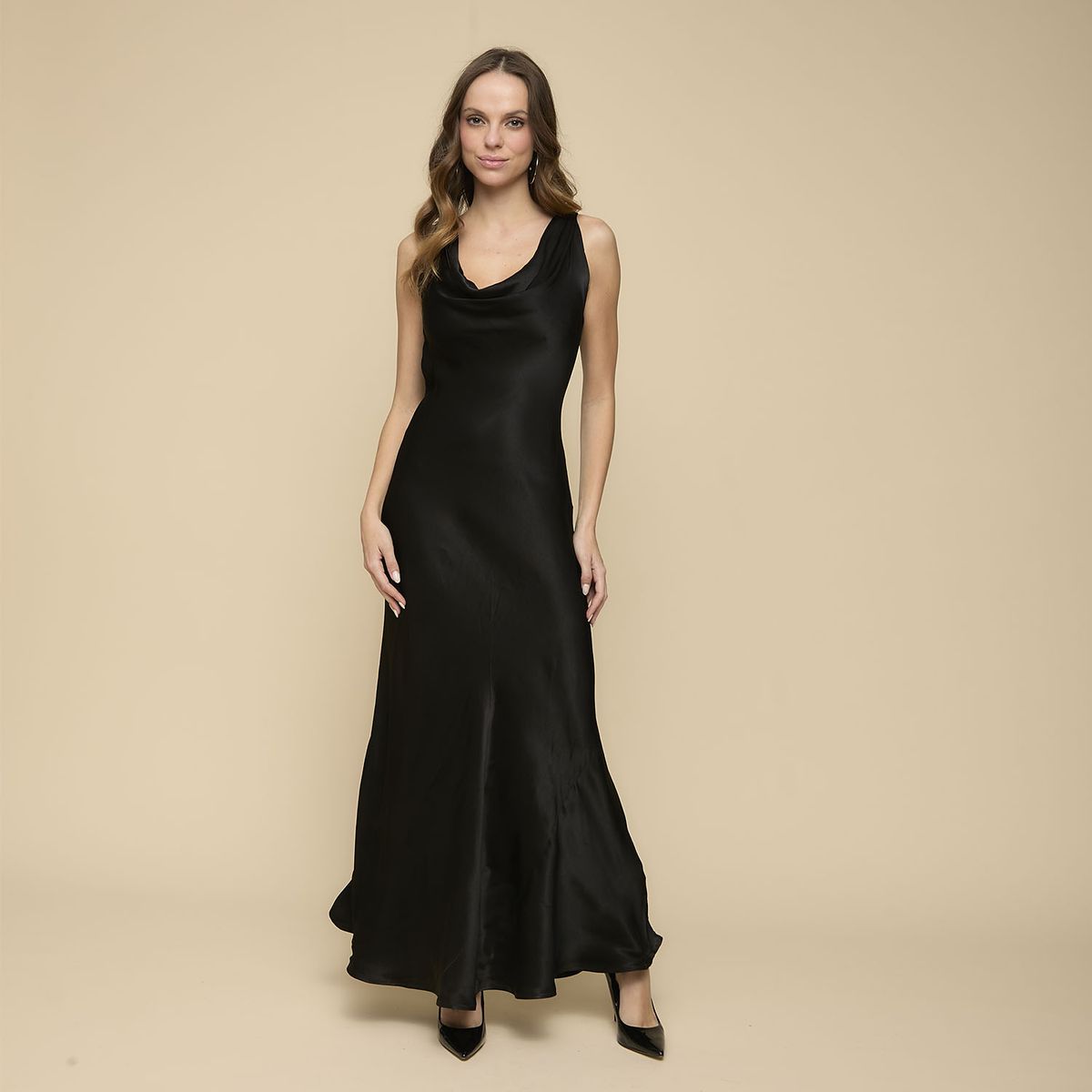 MOSSIMO - Vestido Fiesta Largo Mujer Mossimo