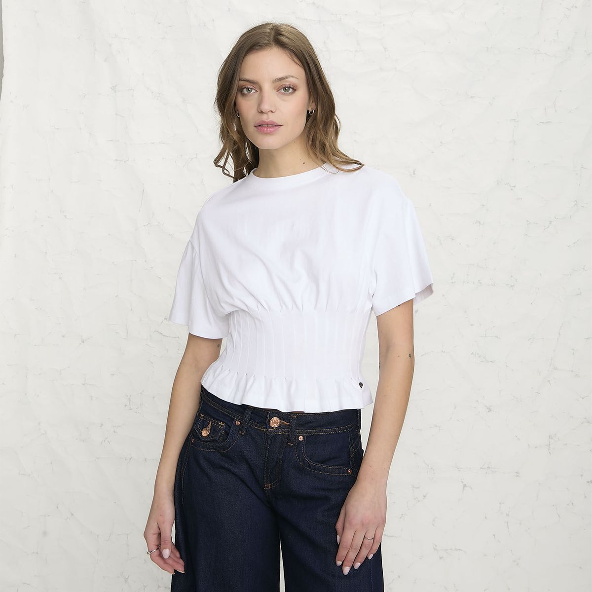 AMERICANINO - Polera Manga Corta Mujer Americanino