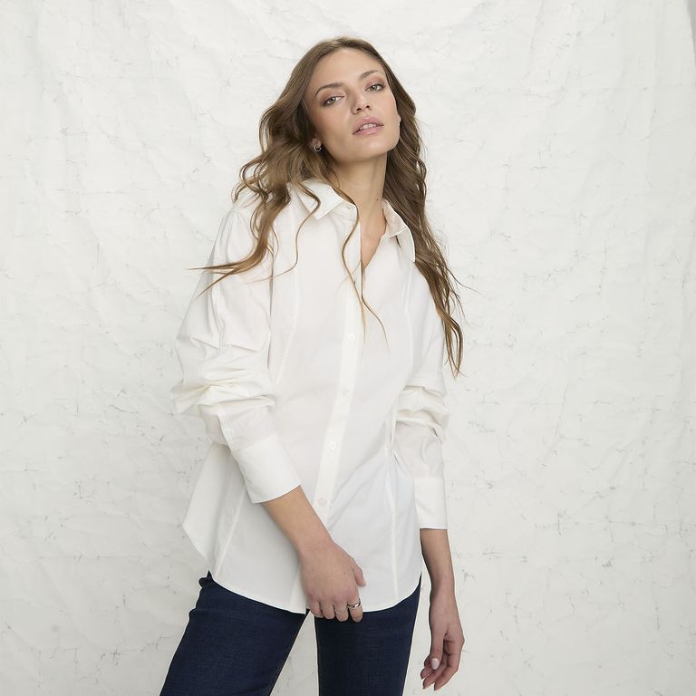 Camisa Manga Larga Mujer