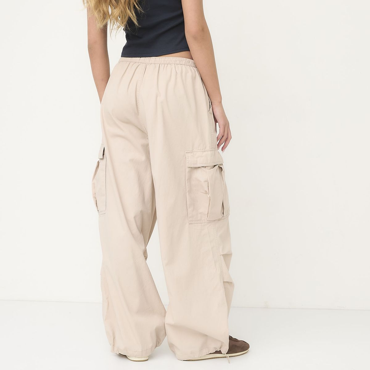 SYBILLA - Pantalón Tiro Medio Mujer Sybilla