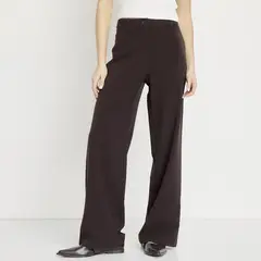 SYBILLA - Pantalón Flare Tiro Medio Mujer