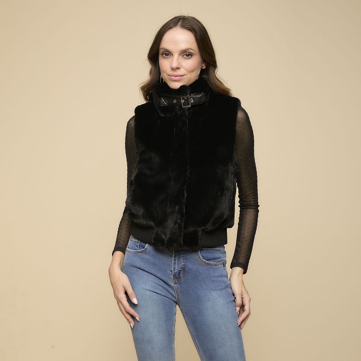 MOSSIMO - Chaqueta Sin Mangas Mujer Mossimo