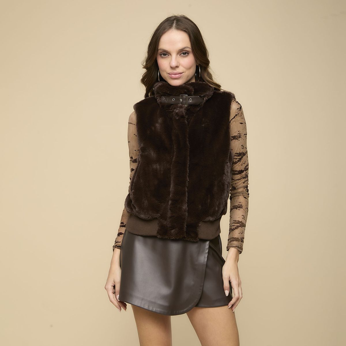 MOSSIMO - Chaqueta Sin Mangas Mujer Mossimo