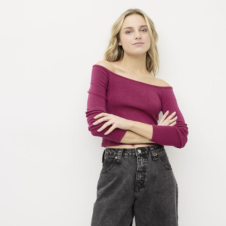 Polera Off Shoulder Mujer