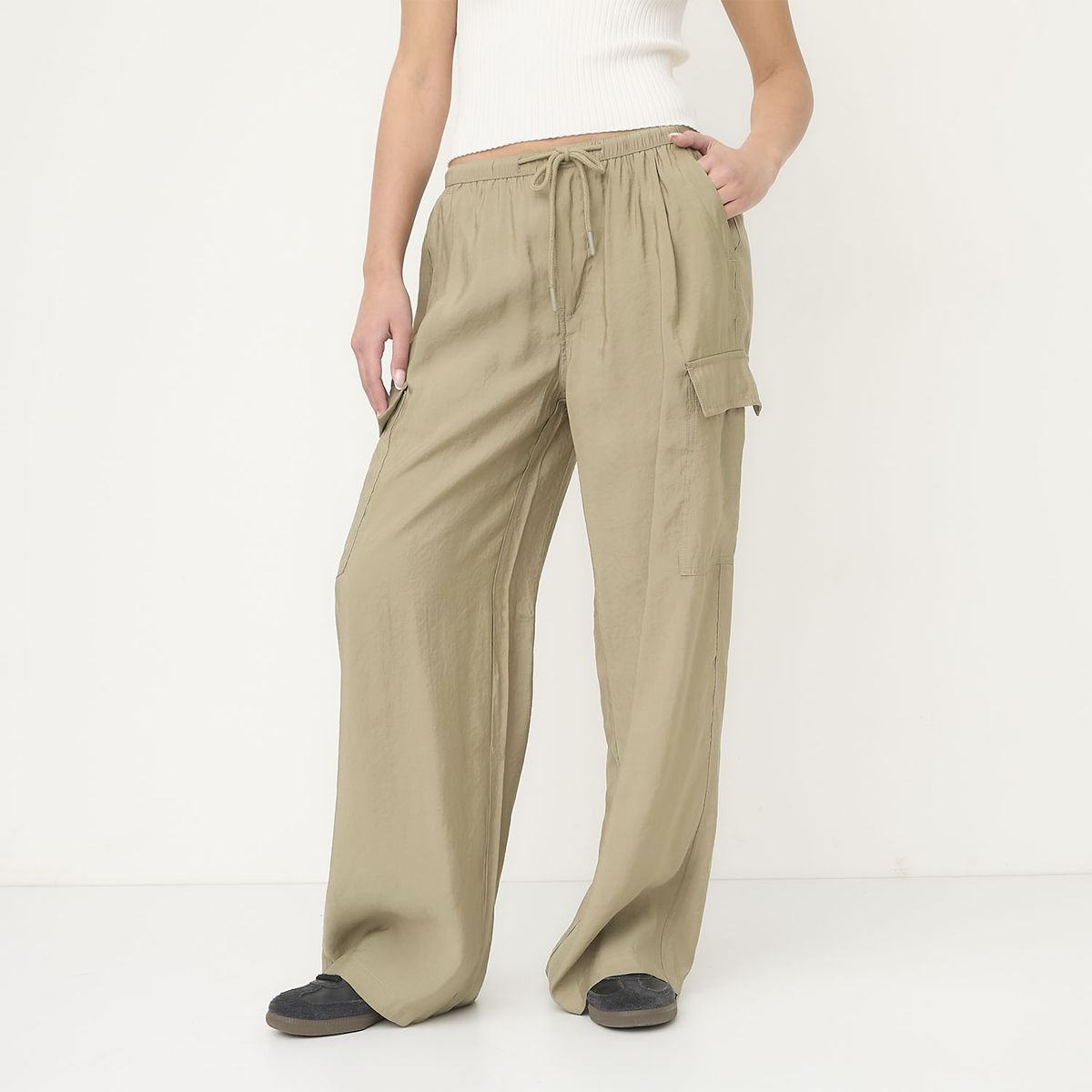 SYBILLA - Pantalón Tiro Medio Mujer Sybilla