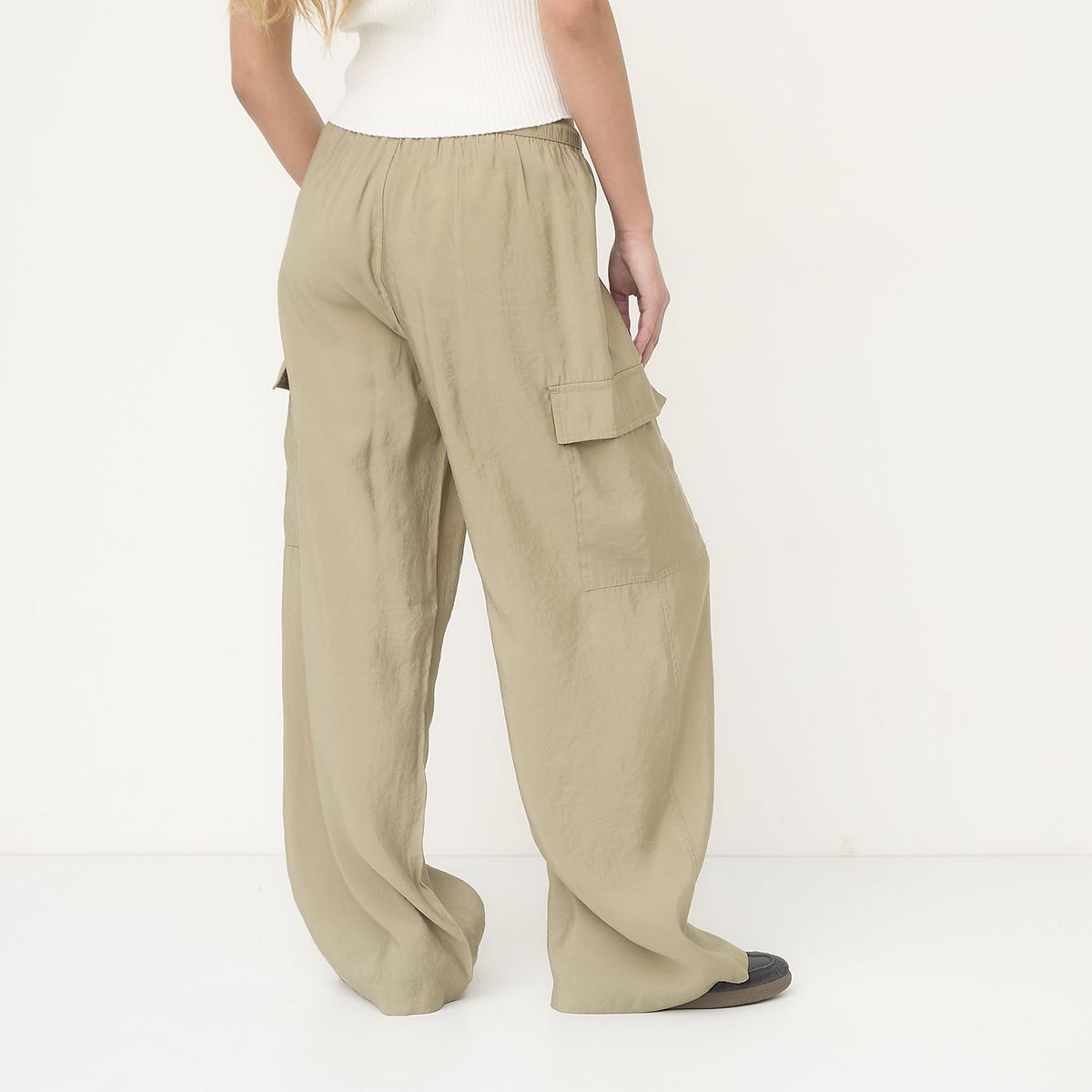 SYBILLA - Pantalón Tiro Medio Mujer Sybilla
