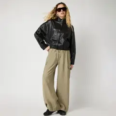 SYBILLA - Pantalón Cargo Mujer