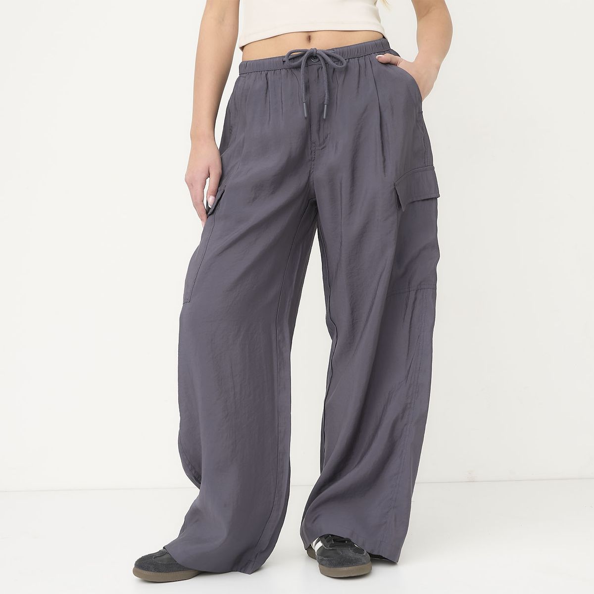 SYBILLA - Pantalón Tiro Medio Mujer Sybilla