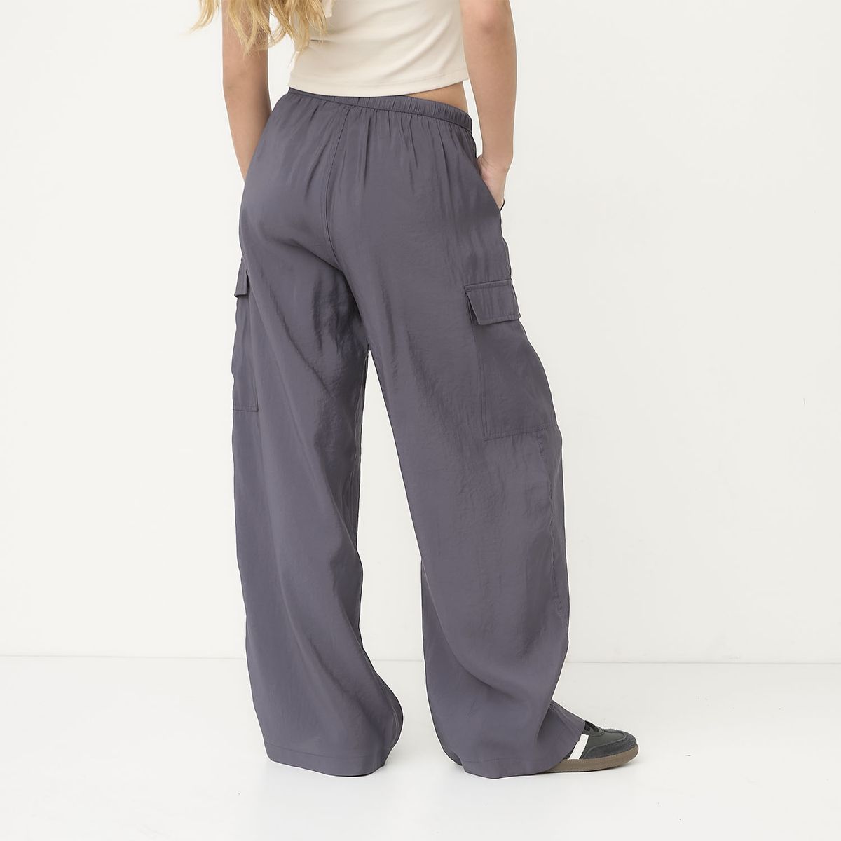 SYBILLA - Pantalón Tiro Medio Mujer Sybilla