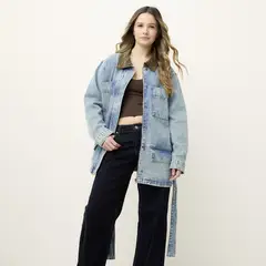 SYBILLA - Chaqueta Bolsillos Mujer