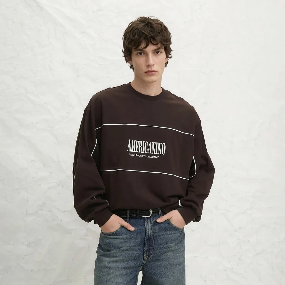 AMERICANINO - Polera Algodón Hombre Americanino